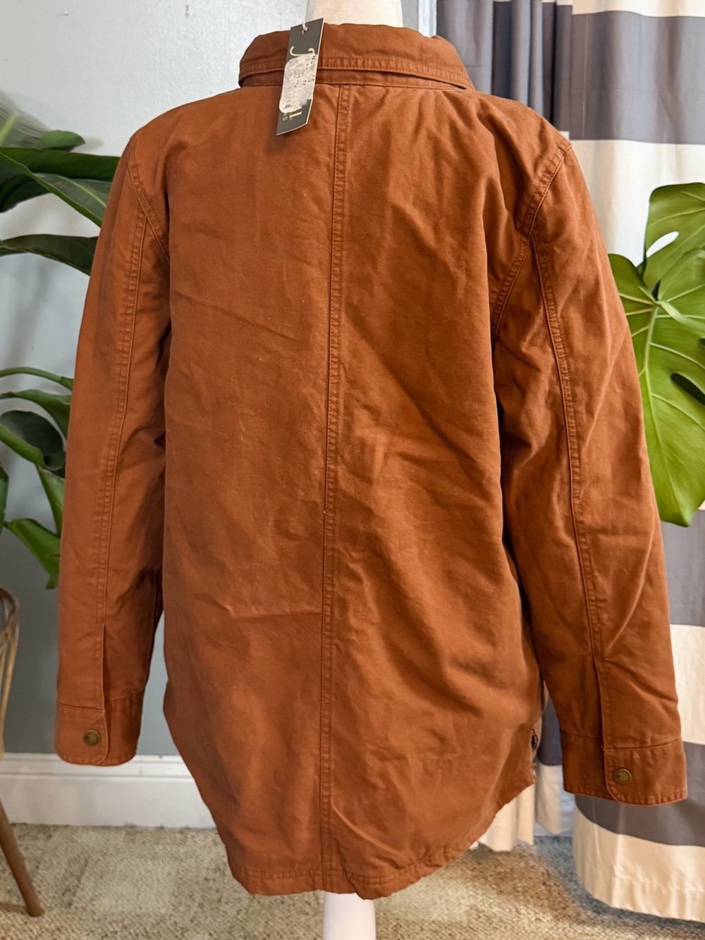 Natural Reflections Rust Utility Jacket - Picture 4 of 10